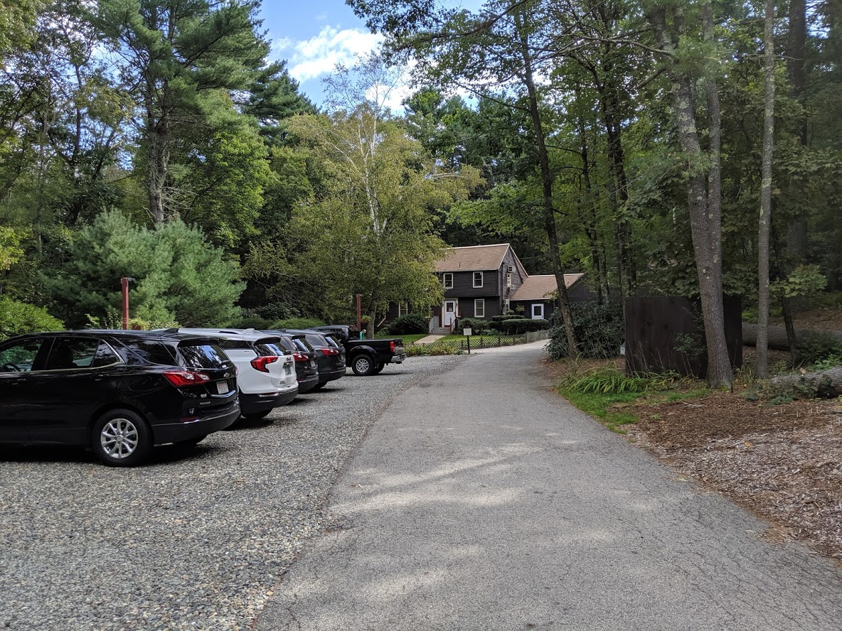 Driveway and parking lot